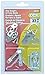OOK 535672 Ring Assorted Hanger Picture Hanger and Picture Frame Back Kit, Zinc, 20lbs (32 Piece)