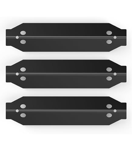 Grill Ersatzteile Für Dyna-Glo DGF350CSP – 2 Hitzeschilde Aus Porzellanstahl, 36x12,7 Cm