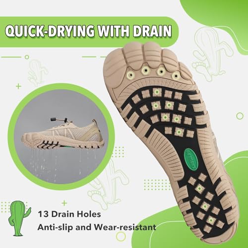 SAGUARO Water Shoes Men Women Shoes Shoes Beach Surf Swimming Quick Dry Barefoot Shoes GR.36-48