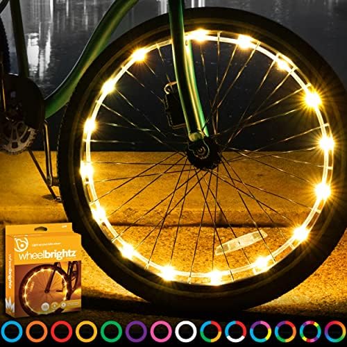 Brightz WheelBrightz LED Bike Wheel Light, Gold Pack of 1 Tire Light