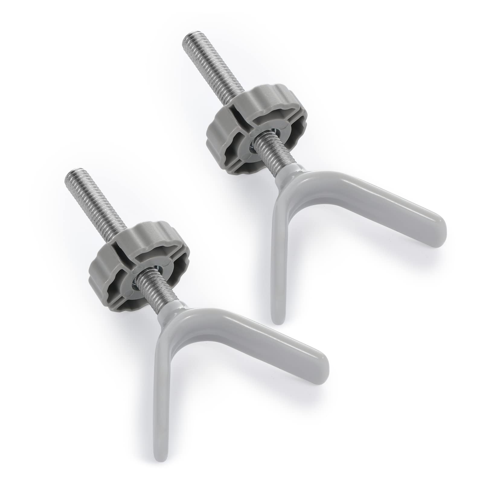 Photo 1 of Babelio Baby Gate Stairs Banister Adapter-Y Threaded Spindle Rods for Pressure Mounted for Child & Pet Safety Gates with Extra Long Wall Mounting Screws Rod & Bolts (10MM)