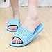 Jiyaru Unisex Anti-Slip Home Shoes Bath Slipper Indoor Slipper Blue 41 US8