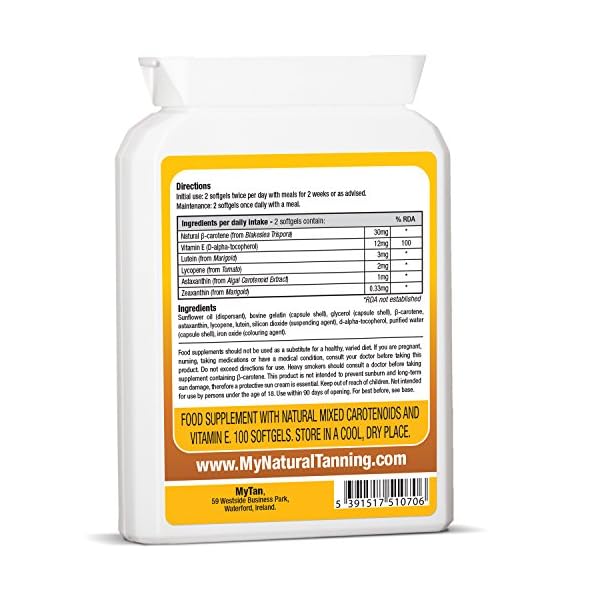 MyTan-Bronze-Twin-Pack-Tanning-Tablets-Over-12-Week-Supply-Tanning-Pills-Sunless-Tan-Supplement-200-Sun-Tan-Tablets-Pack-of-2 MyTan Bronze Twin Pack Tanning Tablets | Over 12-Week Supply | Tanning Pills | Sunless Tan Supplement | 200 Sun Tan…