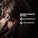 Mpow Cheetah Bluetooth Headphones, Sport Wireless Earbuds w/Aptx Sound, IPX5 Waterproof&8 Hrs Playtime, V4.1 Wireless Sport Headphones, Behind-Ear Running Headset w/CVC6.0 Noise Cancelling Mic,Black