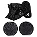 Uelfbaby Overshoes Rain Boots,A Boot Cover for Outdoor Sports Rain/Snow, Waterproof Overshoe Rubber Boots XXL Size (Black)