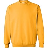 Gildan Fleece Crewneck Sweatshirt, Style G18000 Gold