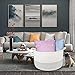 HOMSHOO Extra Large Cotton Rope Storage Basket - 21.7 x 13.8 inches Toys Storage Bin Woven Laundry Basket Storage for Blanket,Throw, Toys,Shoe
