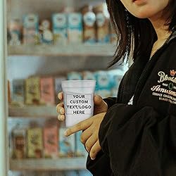 Custom Disposable Plastic Cups 12 oz. Set of