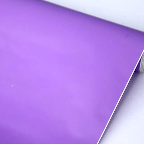 Amazon Com Yifely Solid Color Purple Tabletop Protect Paper Peel