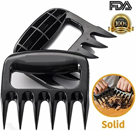 Pulled Pork Shredder Claws GOSE Premium BBQ Meat Handler Forks Set - Shredding Handling &amp; Carving Food for Pulling Brisket Grill Smoker or Slow Cooker