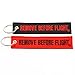 Rotary13B1 Remove Before Flight Key Chain - Black & Red Combo 2 Pack primary