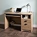 South Shore Gascony Desk, Rustic Oak