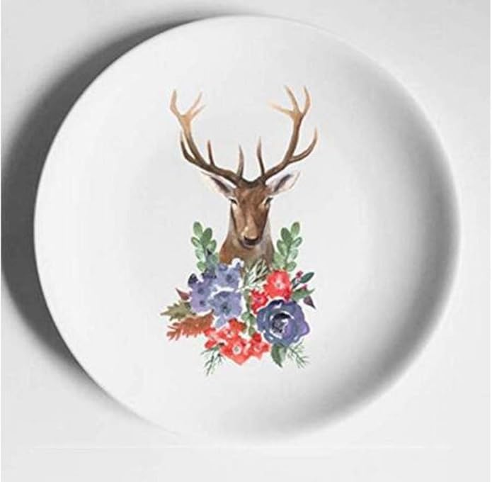 suluxin Bandeja De Cerámica para Manualidadesplacas Decorativas para