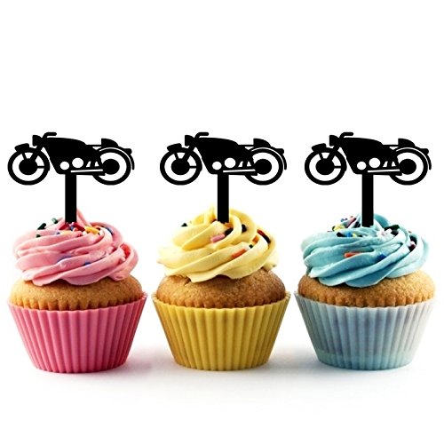 Motorcycle Cupcake Toppers. CK Products 2Inch Motorcycle Chocolate Mold.