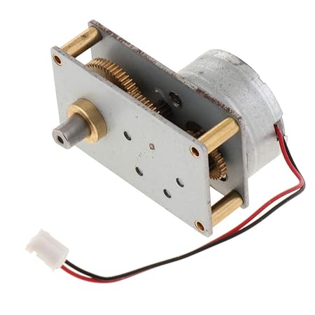 F Fityle DC 3-12V Gleichstrommotor Motor Drehzahlminderer