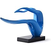 HAUCOZE Modern Sculpture Decor Abstract Statue Figurine Woman Arts Gifts Polyresin Crafts 15.7 inch