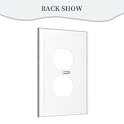 Decorative Outlet Covers Mouse Sitting On Toilet In