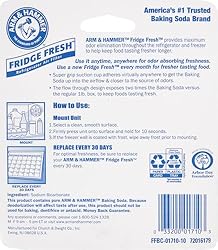 Arm & Hammer Fridge Fresh Refrigerator Air Filter