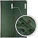 KAMUI Self Inflating Sleeping Pad - 2 Inch Thick Camping Pad Connectable with Multiple Mats for Tent and Family Camping (Green)