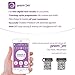 Easy@Home 8 Ovulation Test and 2 Pregnancy Test Sticks, Midstream Fertility Tests, Powered by Premom Ovulation Predictor App and Period Tracking Free iOS and Android App, 8LH+2HCG