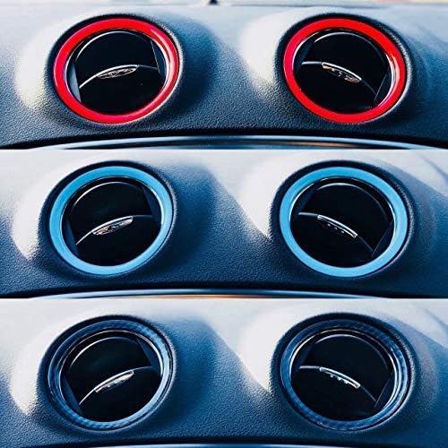 Mondeo MK4 and Fiesta - Colored Ventilation Rings - Blue