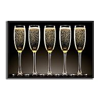 Framed Canvas Wall Art Wine Cups Canvas Prints Home Artwork Decoration for Living Room,Bedroom - 16x24 inches