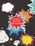 Comic Book Notebook: Large Blank Comic and Graphic Novel Notebook for Creating Your Own Comic with a by Art Queen
