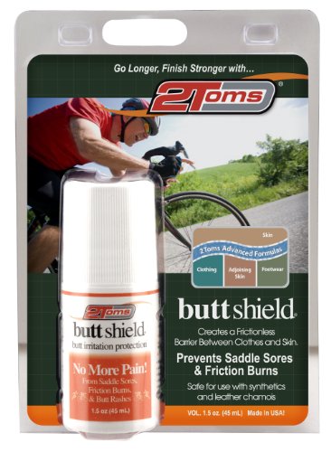 2Toms ButtShield (Roll-On) - Provides 24 Hour Protection from Chafing and Skin Irritation - Waterproof and Sweatproof (1.5 Ounce) - Thumbnail 2