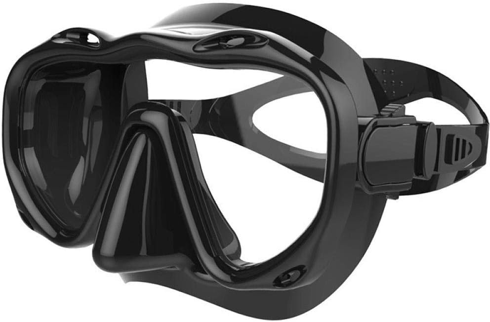 PSHKJ Adult Scuba Professional Swimming Diving Mask Goggles Toughened Tempered Glass Diving Mask