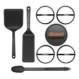 HexClad 8-Piece Griddle Tool Set with Smash-Burger