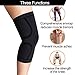 Compression Knee Sleeve-knee support brace with Anti Slip, Joint Pain & Arthritis Relief, Injury Recovery, Improved Circulation for Running, Skiing,Cycling,Jogging, Walking etc-Single Wrap