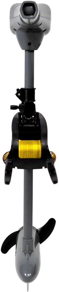 Newport Vessels Kayak Series 36lb Thrust Transom Mounted Saltwater Electric Trolling Motor w/ LED Battery Indicator (24" Shaft): Sports & Outdoors