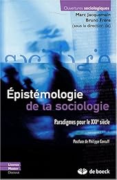 Epistémologie de la sociologie