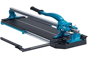 Euker Manual Tile Cutter,24 inch Porcelain Ceramic Tile Cutter With Tungsten Carbide Cutting Wheel,Infrared Positioning, Anti-Skid Feet for Professional Installers or Beginners