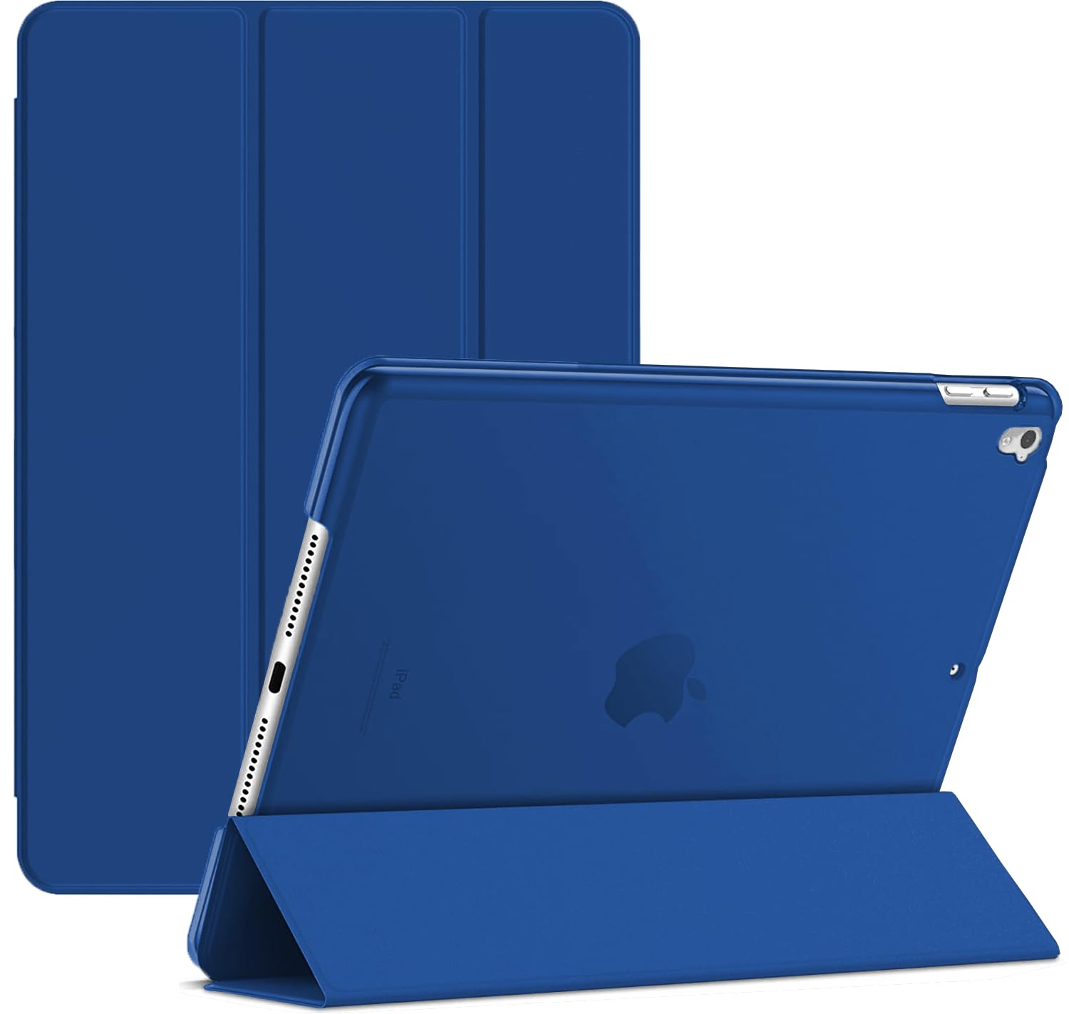 For Apple iPad 9th Generation (2021), 8th Gen (2020) A2270/2428 Smart case Magnetic Stand cover with Wake/Sleep (Blue) — image 1