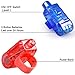 50pcs LED Finger Lights,DLAND Super Bright LED Finger Light Finger Flashlights Light up Toys Party Favor Supplies. (Mixed Color)