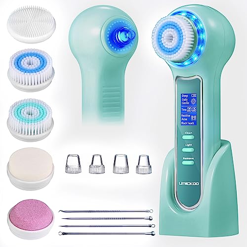 UMICKOO Facial Cleansing Brush Mint-Green