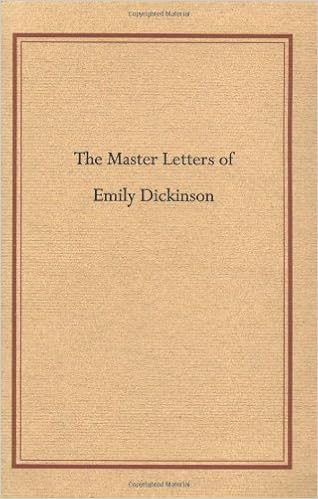Master Letters Of Emily Dickinson R Franklin 9781558491557