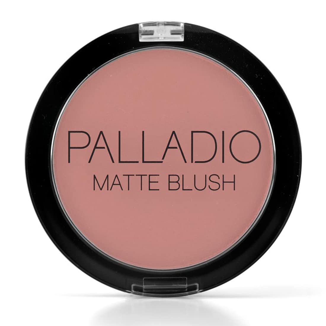 Palladio Matte Blush, Brushes onto Cheeks Smoothly, Soft Matte Look and Even Finish, Flawless Velvety Coverage, Effortless Blending Makeup, Flatters the Face, Convenient Compact, Peach Ice