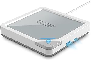 ACKO USB Coffee Mug Warmer:Smart Electric Coffee Cup Warmer for Desk with Auto Shut Off-Coffee Accessories for Home Office Desk (U1 White)