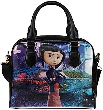 Angelinana Custom Women's Handbag Cartoon Coraline Fashion Shoulder Bag