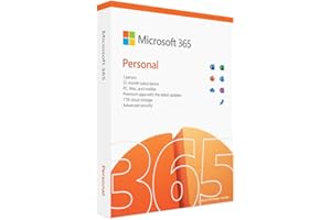 Microsoft 365 Personal | 12-Month Subscription, 1 person | Premium Office apps | 1TB OneDrive cloud storage | PC/Mac/iOS/Andr