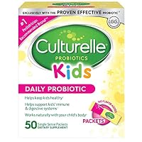 Culturelle Kids Daily Probiotic Packets Dietary Supplement | Helps Support a Healthy Immune & Digestive System | Works Naturally with Your Child