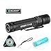 Olight S30R III 1050 Lumens Cree LED Rechargeable Flashlight Searchlight EDC Pocket Light and Charging Dock with Olight Patch