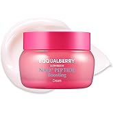 EQQUALBERRY NAD+ Peptide Boosting Firming Cream, 1.69 fl oz | Anti-Aging Cream for Turkey Neck &amp; Wrinkles, Lifting for Neck, D&eacute;colletage &amp; Body, NAD+ 5%, 13 Peptides, Korean Skincare