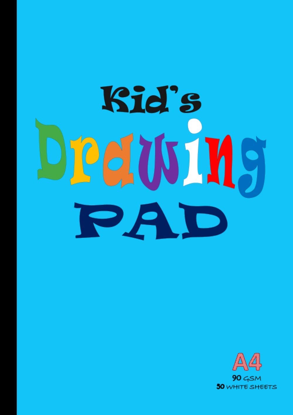 Amazon Com Kid S Drawing Pad Drawing Paper For Children 100 Pages 50 Sheets 90gsm Thick Plain Sketch And Colouring Paper Book 210 X 297mm Light Blue Cover Goodwyns Publishing Books