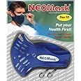 Neoprene Carbon Mask - Multi-Purpose Dust Mask with 2 Carbon Filters and 10 External Filters