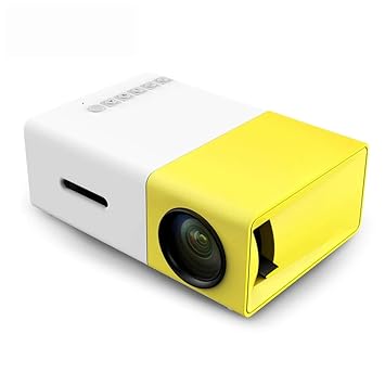 WYP Proyector LED, Home Media Player 600 Lumen 3.5Mm Audio 320X240 ...