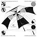 Procella 62 Inch Golf Umbrella Extra Large Automatic Open Windproof Waterproof Double Canopy Oversize Vented Stick Umbrellas for Rain - Best Golf Gifts for Men and Women