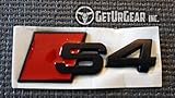 GetUrGear Audi Rear / Side Badge Emblem (S4, S4 Rear Emblem)